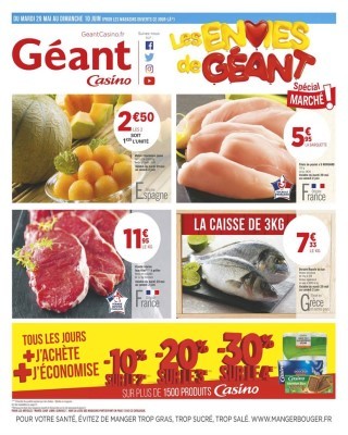 Les envies de Geant Special Marche