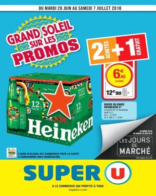 Grand soleil sur les promos