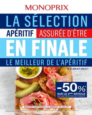 La selection en finale