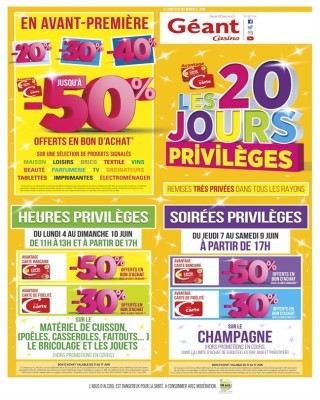 Les 20 jours privileges