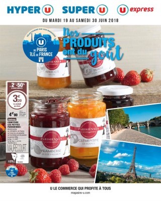 Nos produits ont du gout u de paris