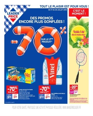 -70% sur le 2eme produit