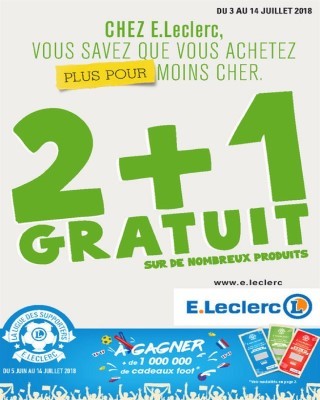 Chez E.Leclerc vous savez que vous achetez moins cher