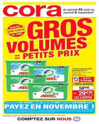 Gros volumes, petits prix