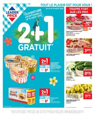 2+1 gratuit leader price