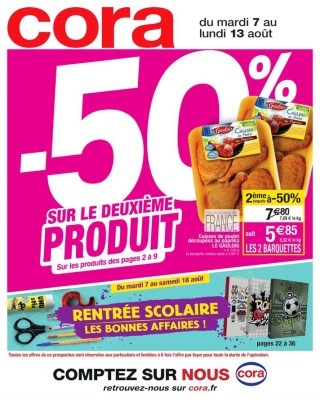 -50 sur le deuxieme produit