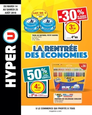 A la rentree economisez hyper u