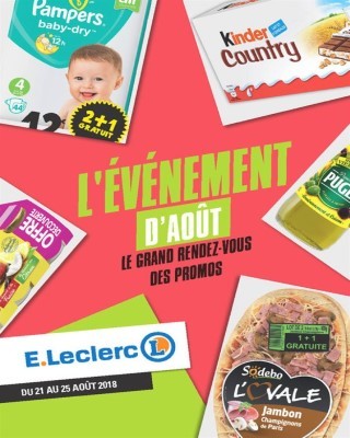 L evenement d aout le grand rendez-vous des promos