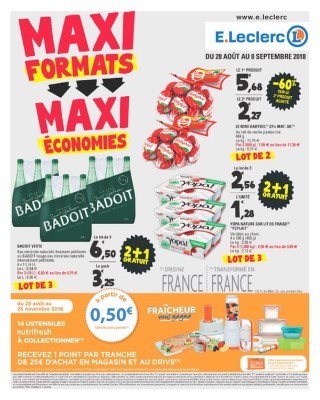 Maxi formats Maxi economies