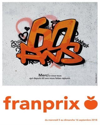 60 ans franprix