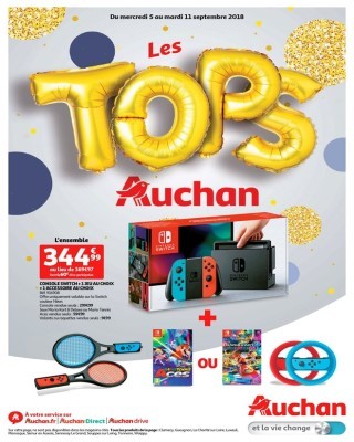 Les tops Auchan