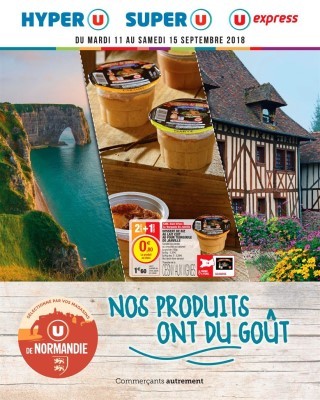 Nos produits ont du gout u de normandie