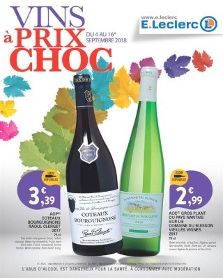 Vins a prix choc