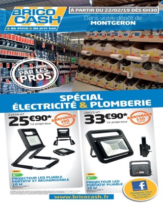 Special electricite Plomberie - Brico Cash