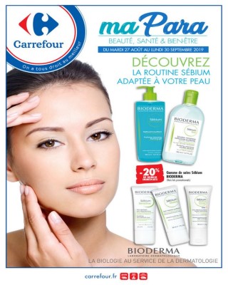 Le meilleur de la parapharmacie septembre - Catalogue Carrefour