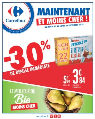 Le meilleur du bio moins cher - Catalogue Carrefour