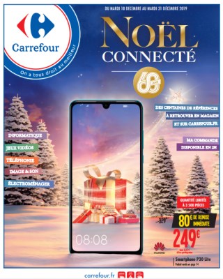 catalogue Carrefour noël connecté