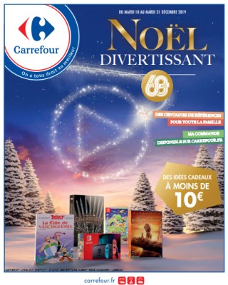 catalogue Carrefour noël divertissant