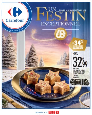 catalogue Carrefour un festin exceptionnel - Catalogues avec offres et promotions